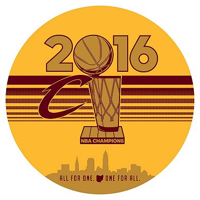 Cleveland Cavaliers 2016 NBA Champions Padded Swivel Bar Stool with Back