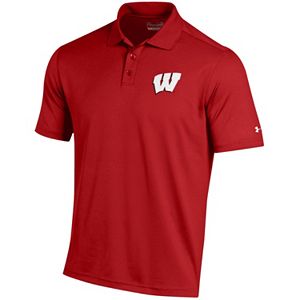 Men's Under Armour Wisconsin Badgers Performance Polo