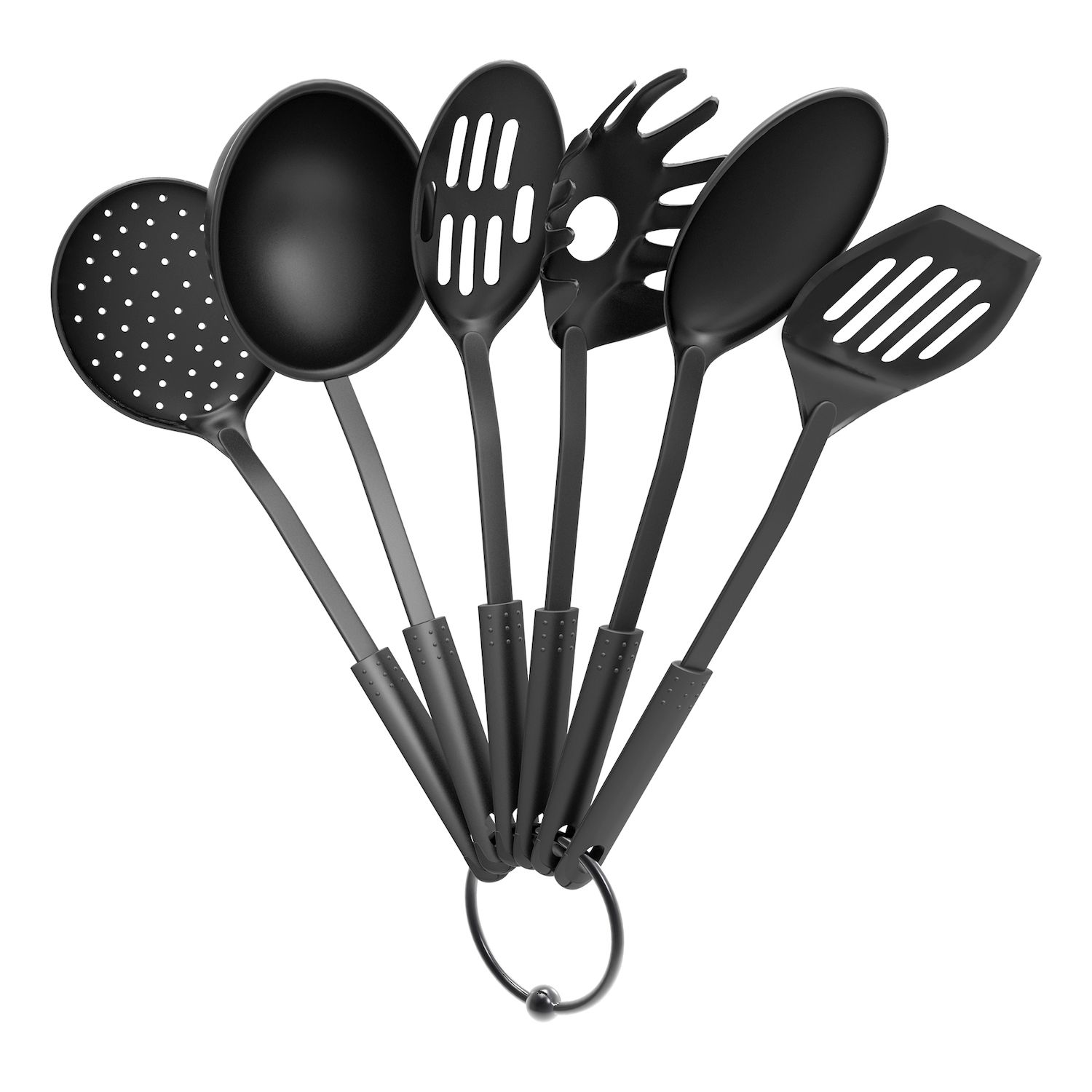 MegaChef Red Silicone Cooking Utensils (Set of 12)
