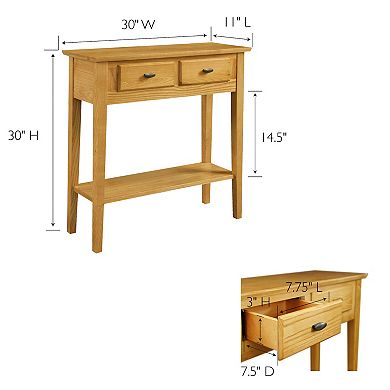 Leick Furniture Classic Console Table