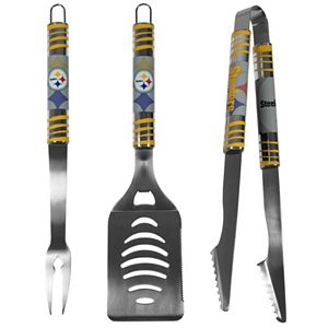 Pittsburgh Steelers 3-Piece Tailgater BBQ Set