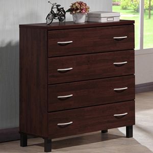 Baxton Studio Maison 4-Drawer Dresser