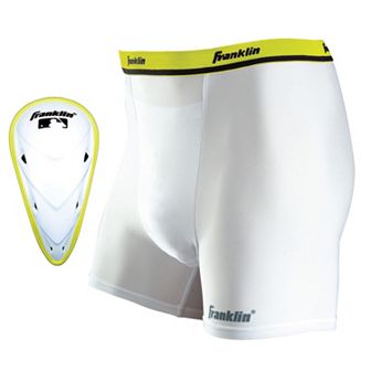 Youth Franklin Sports Flexpro Compression Short & Cup Set