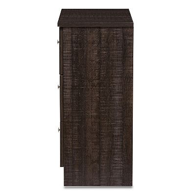 Baxton Studio Decon 3-Drawer Chest