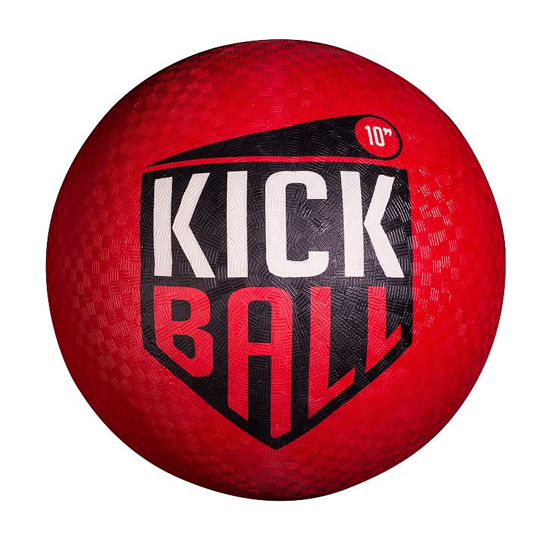 Franklin Sports 10-Inch Rubber Kickball, Red