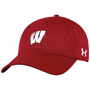 Women's Under Armour Wisconsin Badgers Relaxed Adjustable Cap