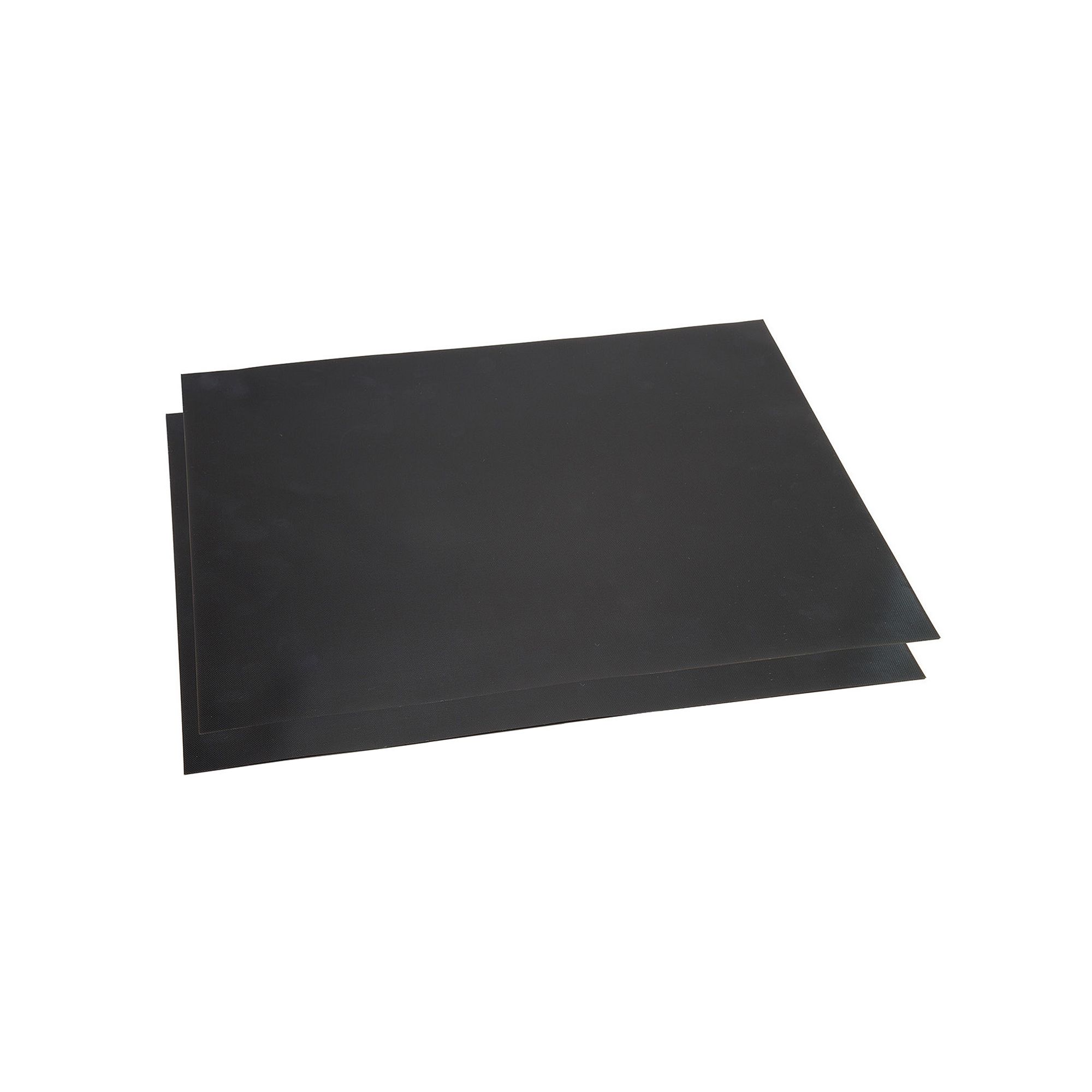 Classic Cuisine Reusable Nonstick BBQ Grill Mat 2-pk., Black