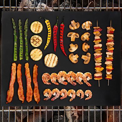 Classic Cuisine Reusable Nonstick BBQ Grill Mat 2-pk.