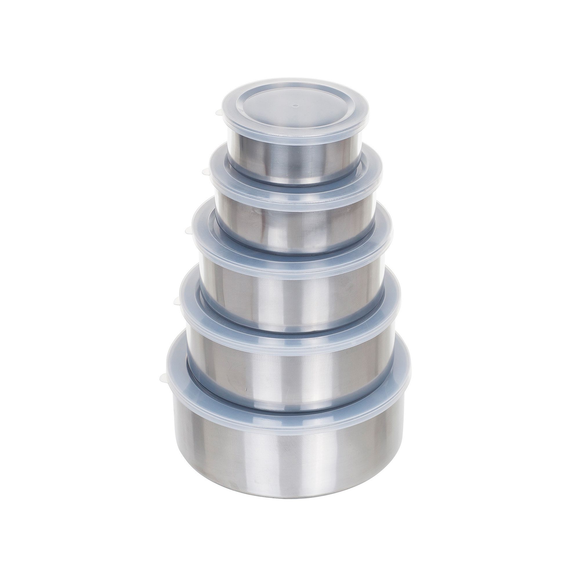 Chef Buddy 5-pc. Stainless Steel Nesting Mixing Bowl Set