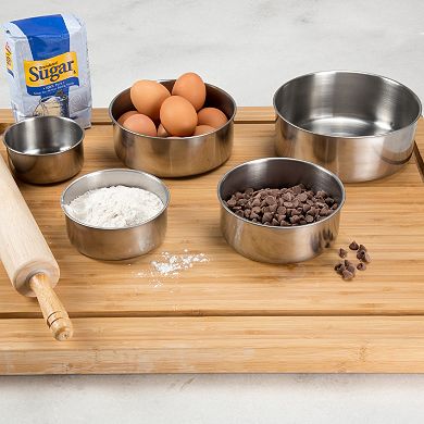 Chef Buddy 5-pc. Stainless Steel Nesting Mixing Bowl Set