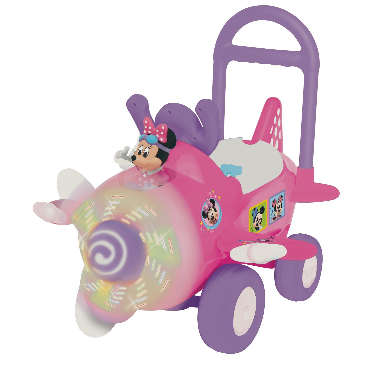 minnie mouse spinning light toy