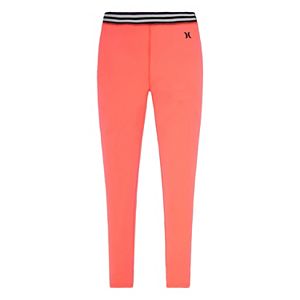 Girls 7-16 Hurley Elastic Stripe Leggings