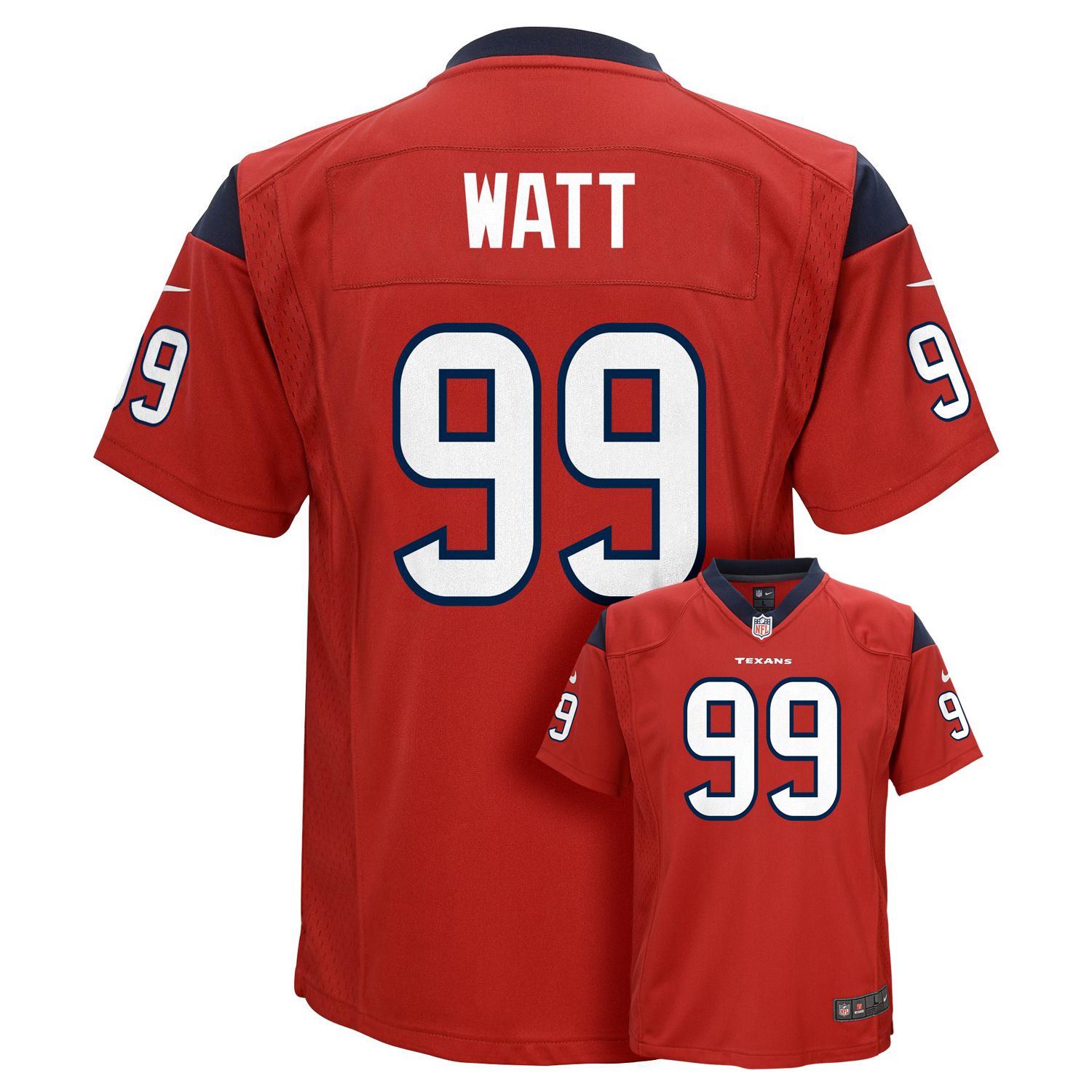 jj watt game jersey