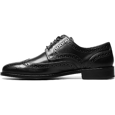 靴 NUNN-BUSH LONG WING TIP SHOES 1980s 10B NUNN-BUSH LONG WING TIP SHOES 1980s 10B