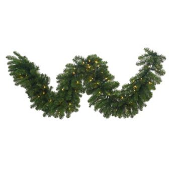 Vickerman 25-ft. x 24" Pre-Lit Grand Teton Artificial Christmas Garland