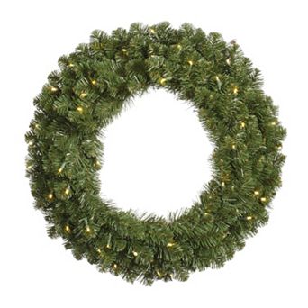 Vickerman 60 in Pre-Lit Grand Teton Artificial Christmas Wreath