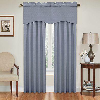 eclipse Kids Kendall Blackout Wave 1-Panel Window Valance