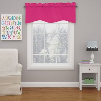eclipse Kids Kendall Blackout Wave 1-Panel Window Valance