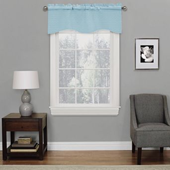 eclipse Kids Kendall Blackout Wave 1-Panel Window Valance