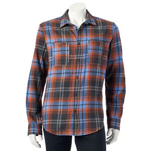 Men's Urban Pipeline® Plaid Flannel Button-Down Shirt
