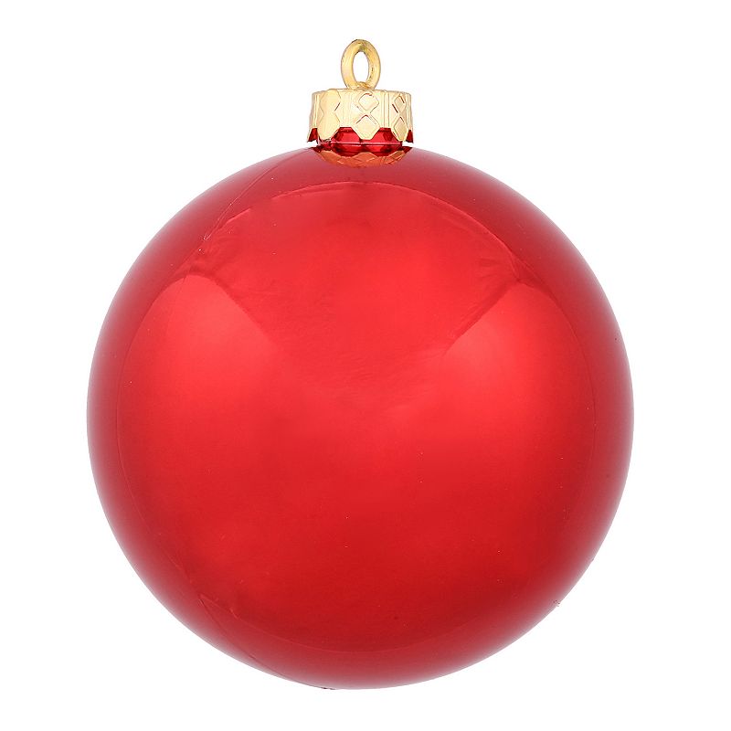 Vickerman 10-in. Red Shiny Ball Christmas Ornament