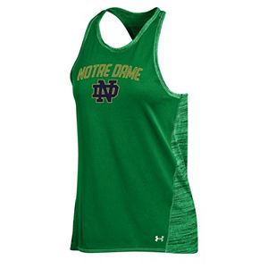 Women's Under Armour Notre Dame Fighting Irish Space Tech Tank Top