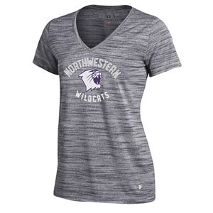 Women's Under Armour Northwestern Wildcats Space Tech Tee