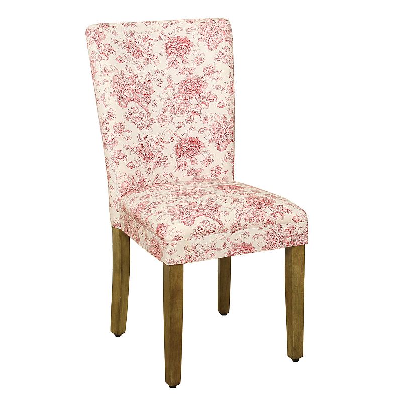 HomePop Parson Dining Chair, Natural