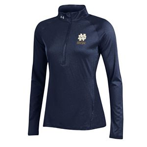 Women's Under Armour Notre Dame Fighting Irish 1/4 Zip Pullover