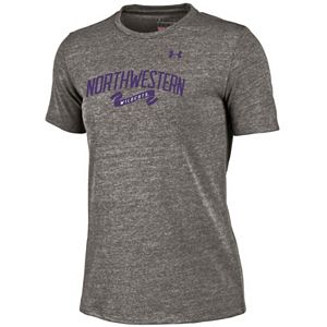 Women's Under Armour Northwestern Wildcats Tri Blend Tee