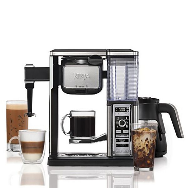 ninja cf090a carafe coffee bar system with single serve 110 volts (only for  usa)