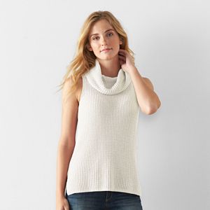 Women's SONOMA Goods for Life鈩?Sleeveless Cowlneck Tunic