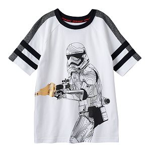 Boys 4-7x Star Wars a Collection for Kohl's Stormtrooper Foiled Athletic Tee