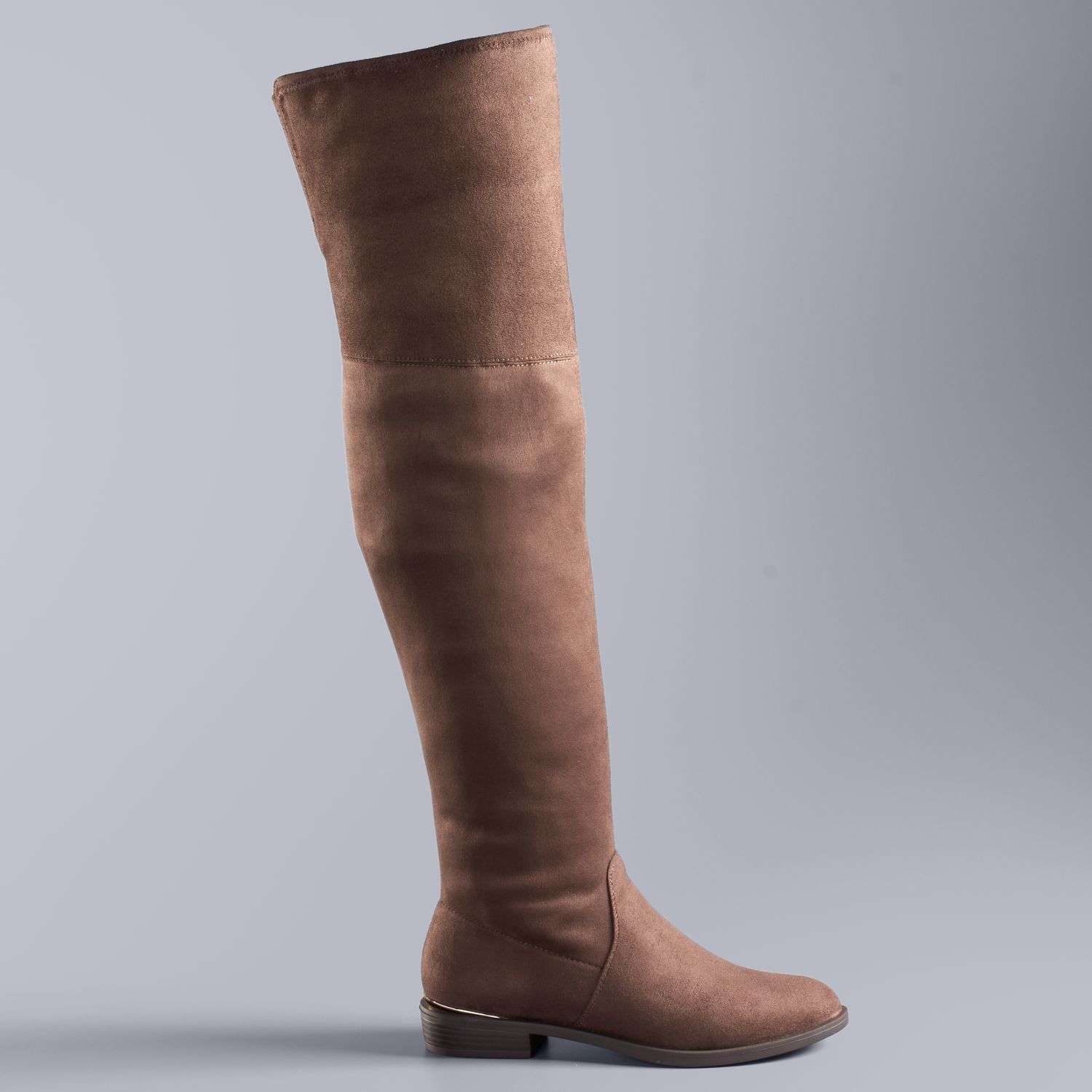 kohls thigh high boots