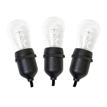 Vickerman Transparent S14 Warm White LED Christmas Lights