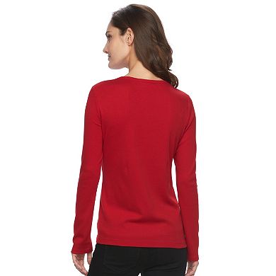 Women's Croft & Barrow® Classic Crewneck Tee