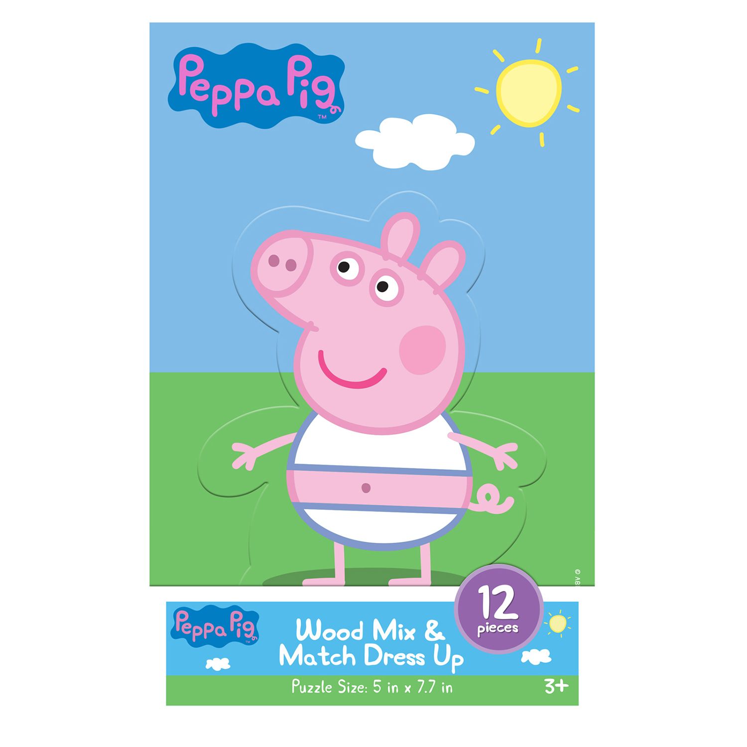 peppa pig magnetic dress up