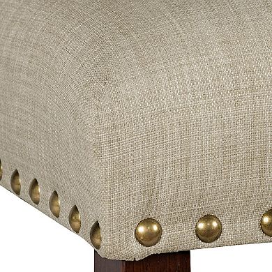 HomePop Nailhead Parsons Dining Chair 2-piece Set