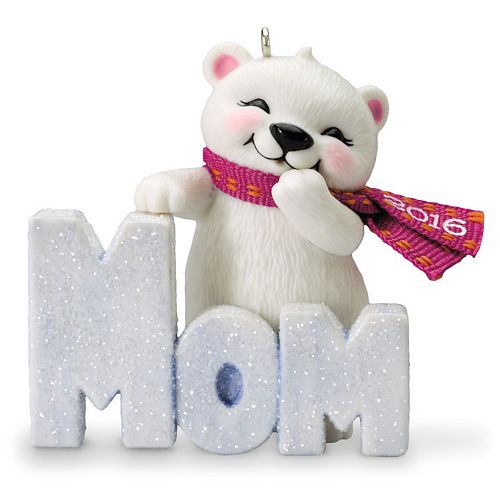 "Mom" 2016 Hallmark Keepsake Christmas Ornament