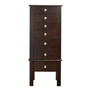 Hives & Honey Crystal Wooden Jewelry Armoire