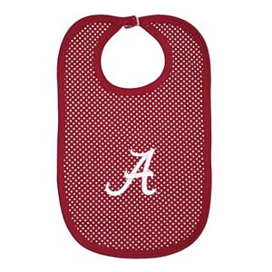 Baby Two Feet Ahead Alabama Crimson Tide Pin Dot Bib