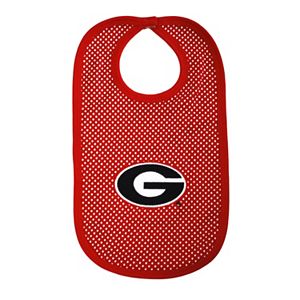 Baby Two Feet Ahead Georgia Bulldogs Pin Dot Bib