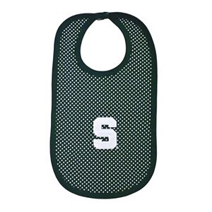Baby Two Feet Ahead Michigan State Spartans Pin Dot Bib