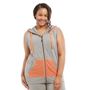 Plus Size Marika Curves Hooded Vest