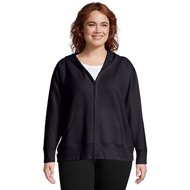 Plus Size Just My Size Zip-Up Fleece Jacket