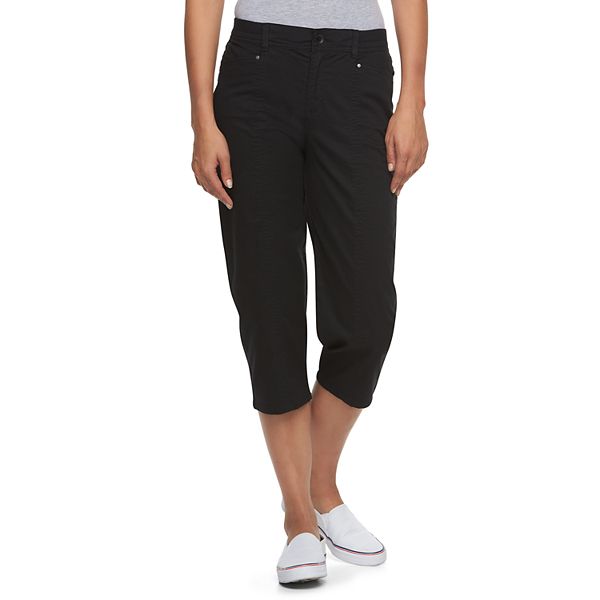 Women's Croft & Barrow® Twill Utility Capris