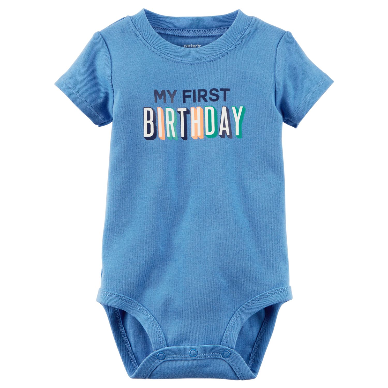 carter's first birthday outfit boy