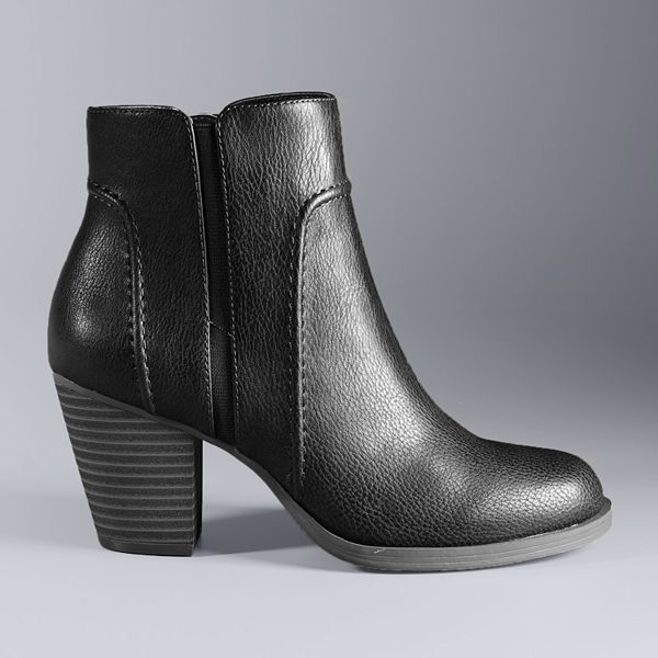 simply vera wang ankle boots
