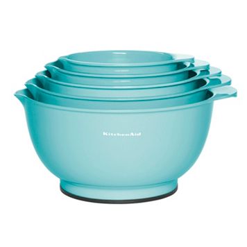 kitchenaid aqua sky mixing bowls