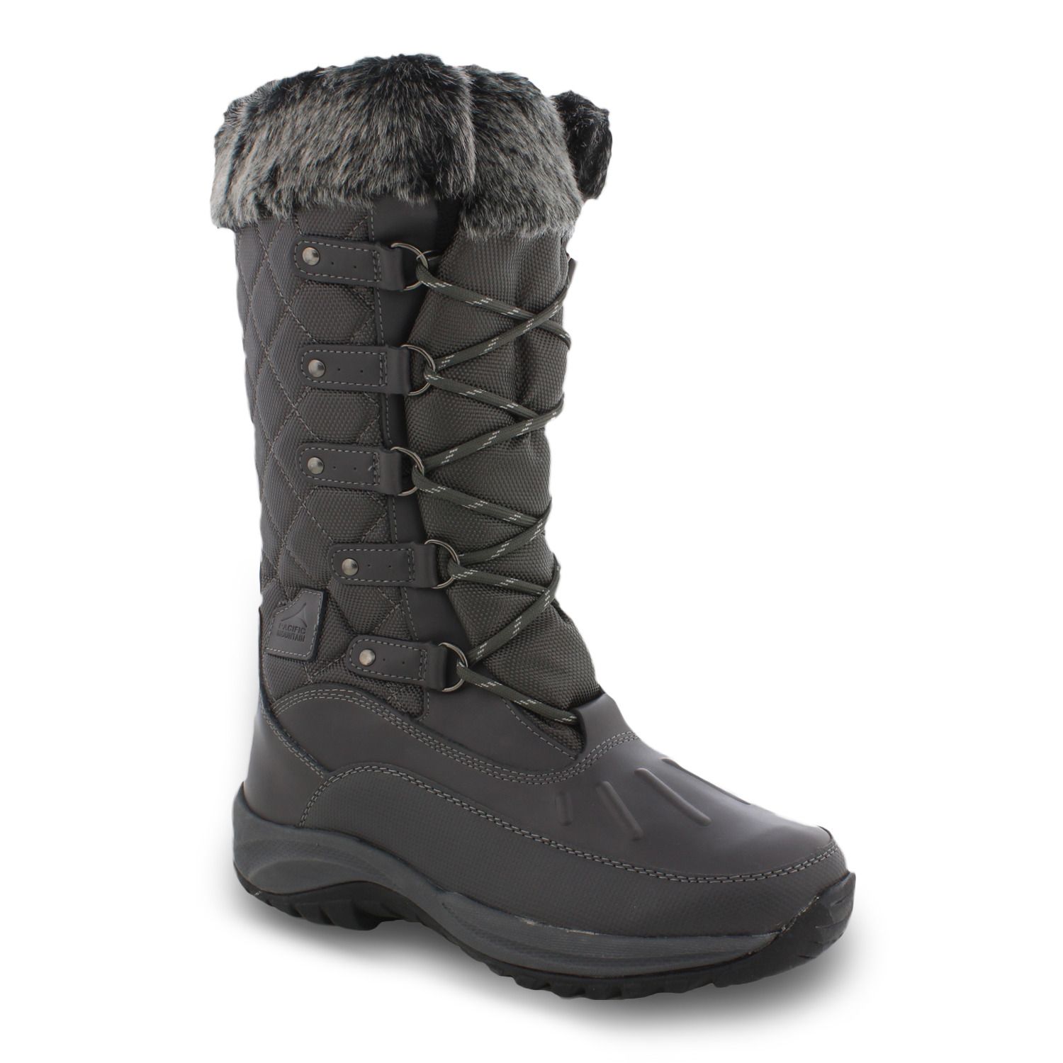 kohls womens grey boots